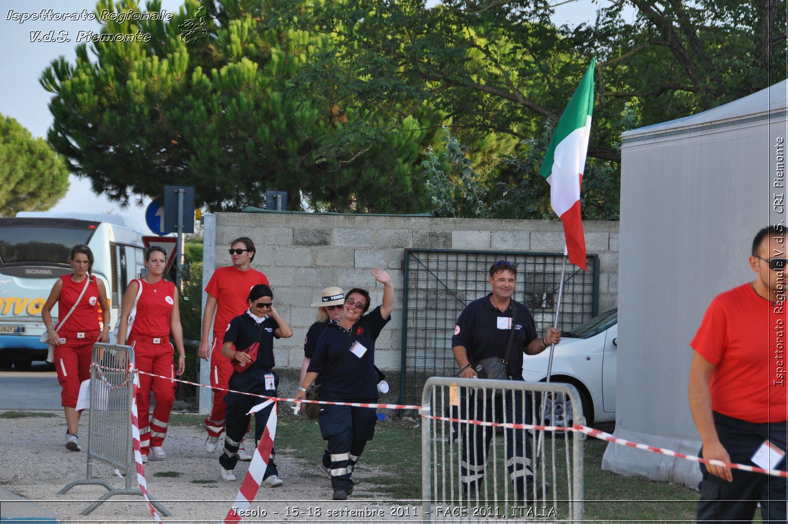 Jesolo - 15-18 settembre 2011 - FACE 2011, ITALIA -  Croce Rossa Italiana - Ispettorato Regionale Volontari del Soccorso Piemonte