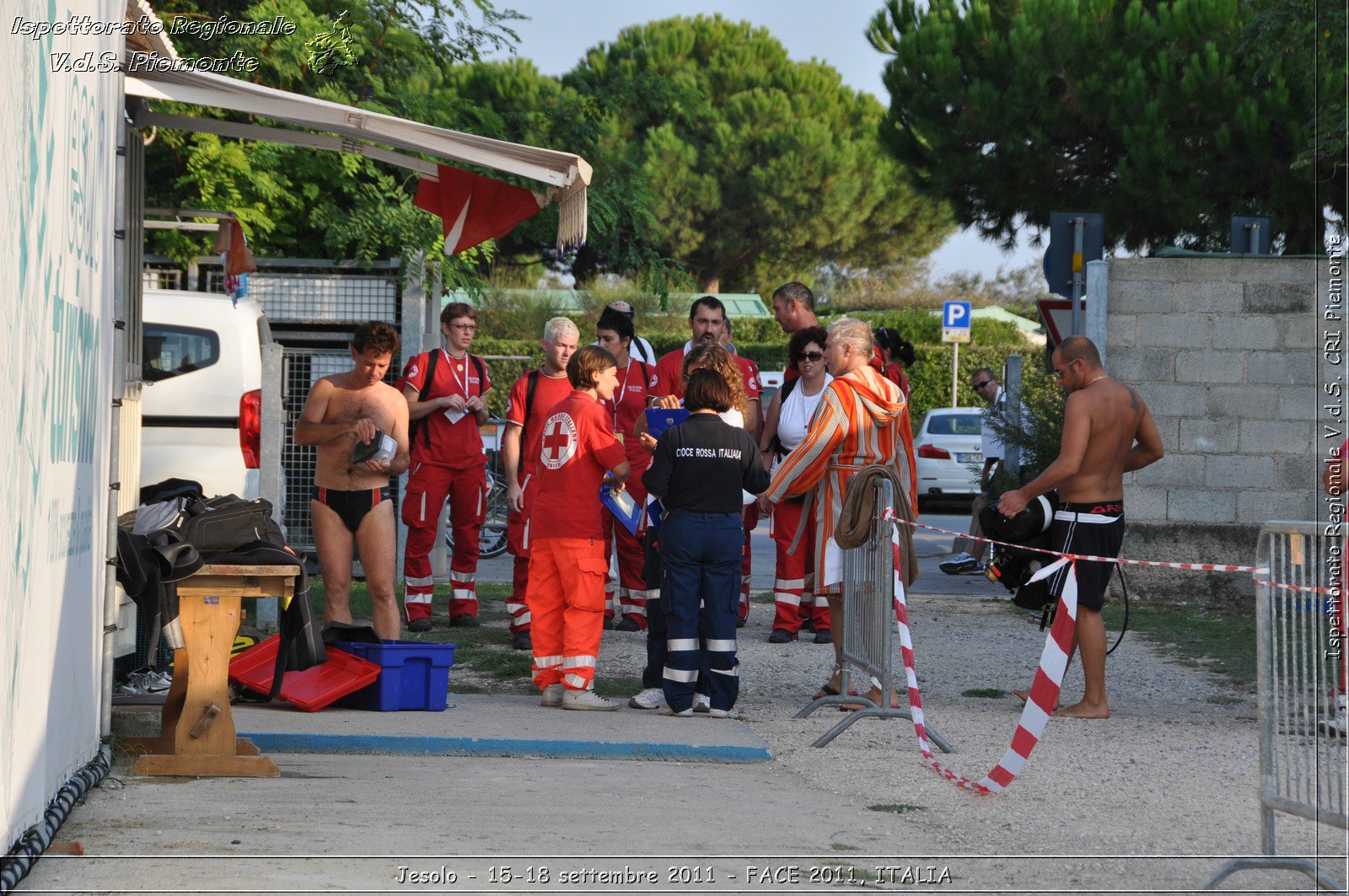 Jesolo - 15-18 settembre 2011 - FACE 2011, ITALIA -  Croce Rossa Italiana - Ispettorato Regionale Volontari del Soccorso Piemonte