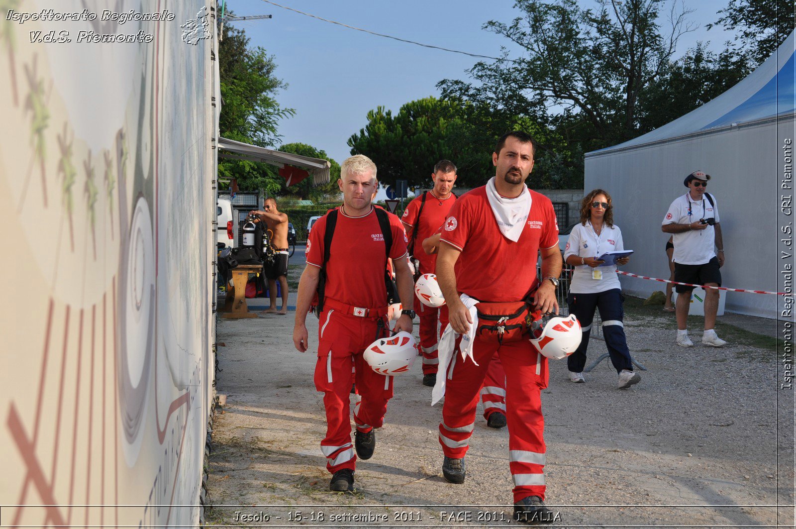 Jesolo - 15-18 settembre 2011 - FACE 2011, ITALIA -  Croce Rossa Italiana - Ispettorato Regionale Volontari del Soccorso Piemonte