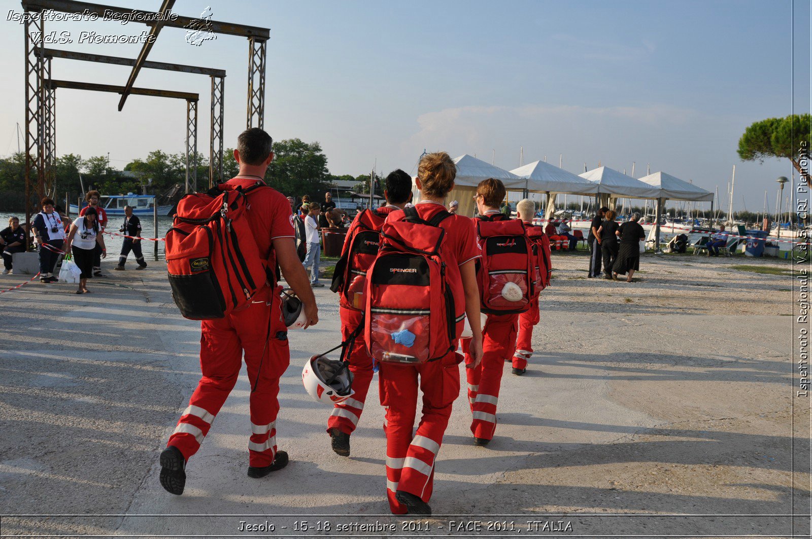 Jesolo - 15-18 settembre 2011 - FACE 2011, ITALIA -  Croce Rossa Italiana - Ispettorato Regionale Volontari del Soccorso Piemonte