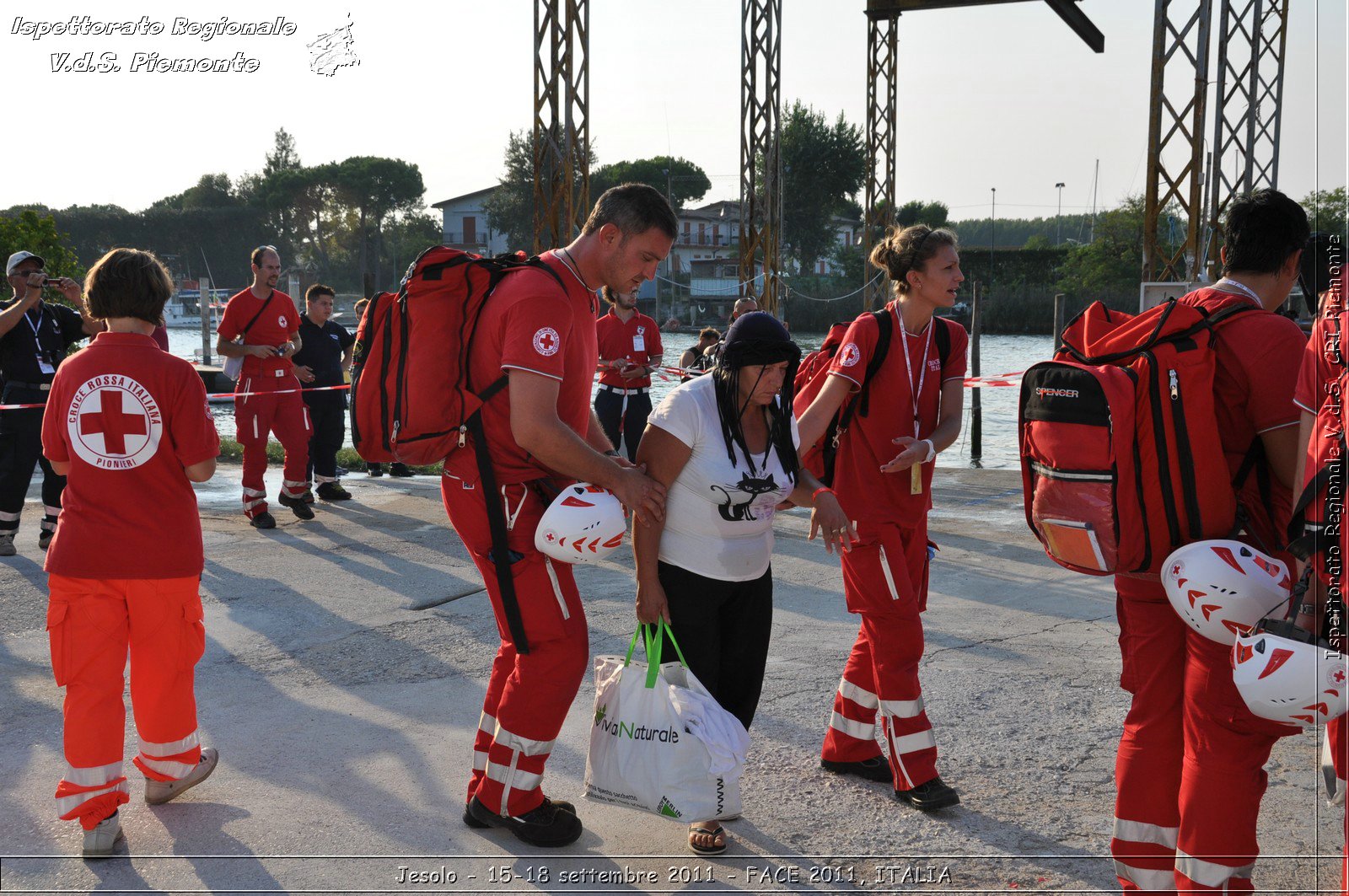 Jesolo - 15-18 settembre 2011 - FACE 2011, ITALIA -  Croce Rossa Italiana - Ispettorato Regionale Volontari del Soccorso Piemonte