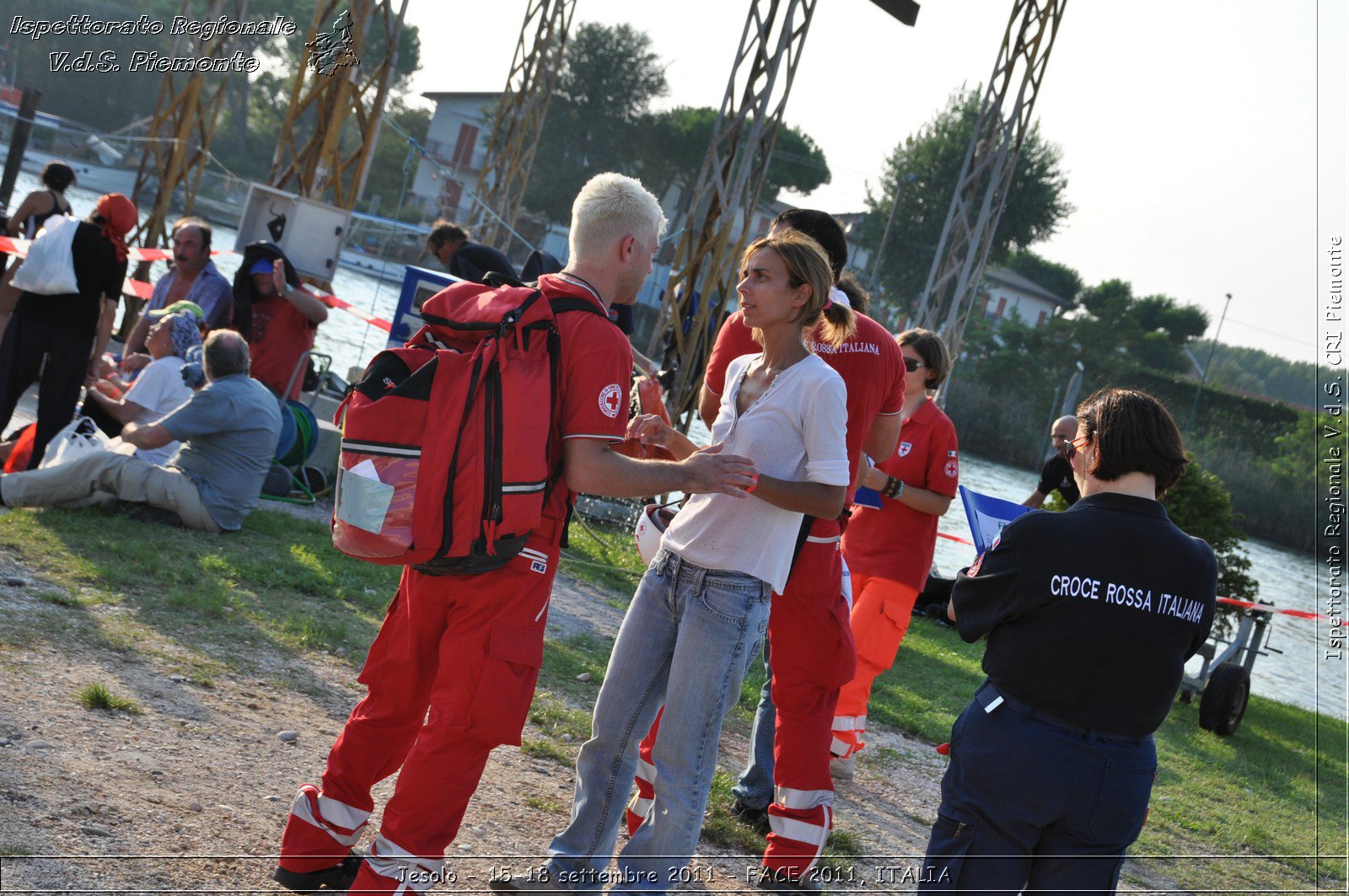 Jesolo - 15-18 settembre 2011 - FACE 2011, ITALIA -  Croce Rossa Italiana - Ispettorato Regionale Volontari del Soccorso Piemonte