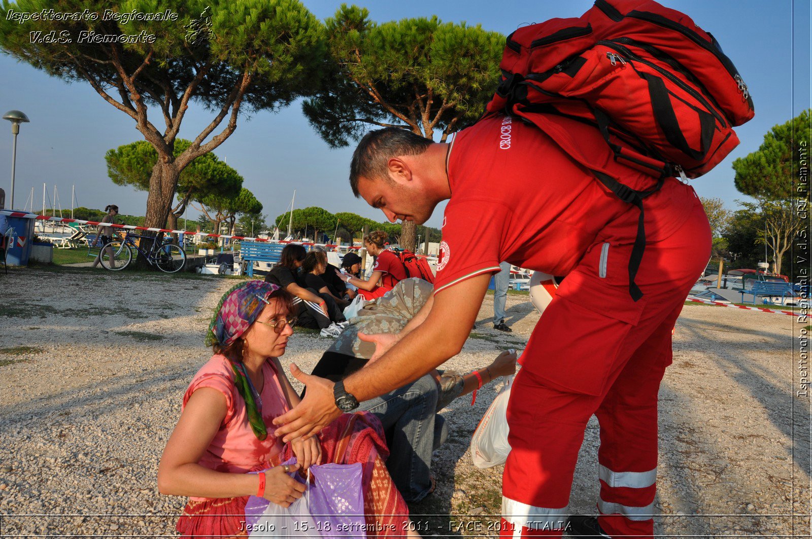 Jesolo - 15-18 settembre 2011 - FACE 2011, ITALIA -  Croce Rossa Italiana - Ispettorato Regionale Volontari del Soccorso Piemonte