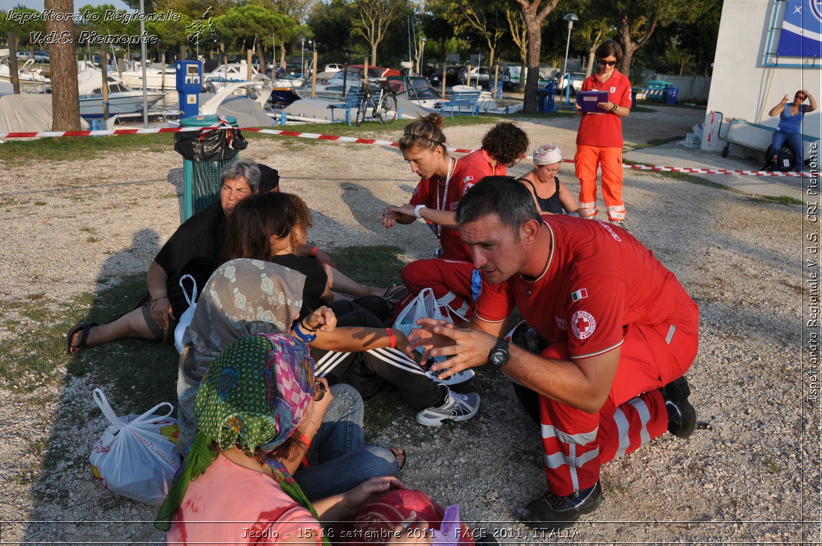 Jesolo - 15-18 settembre 2011 - FACE 2011, ITALIA -  Croce Rossa Italiana - Ispettorato Regionale Volontari del Soccorso Piemonte