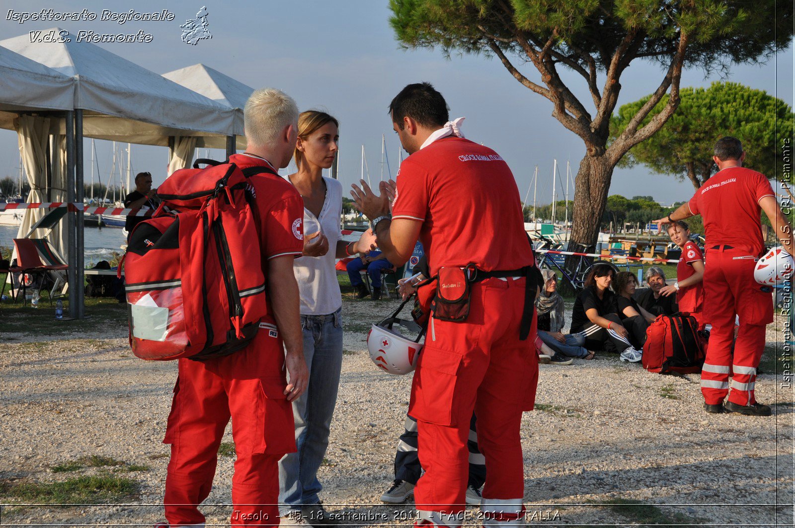 Jesolo - 15-18 settembre 2011 - FACE 2011, ITALIA -  Croce Rossa Italiana - Ispettorato Regionale Volontari del Soccorso Piemonte