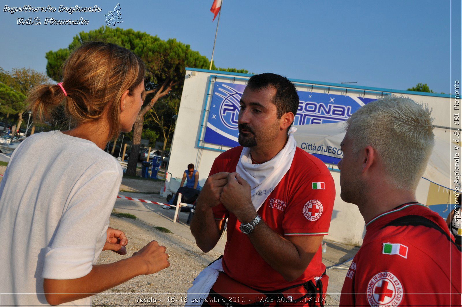 Jesolo - 15-18 settembre 2011 - FACE 2011, ITALIA -  Croce Rossa Italiana - Ispettorato Regionale Volontari del Soccorso Piemonte