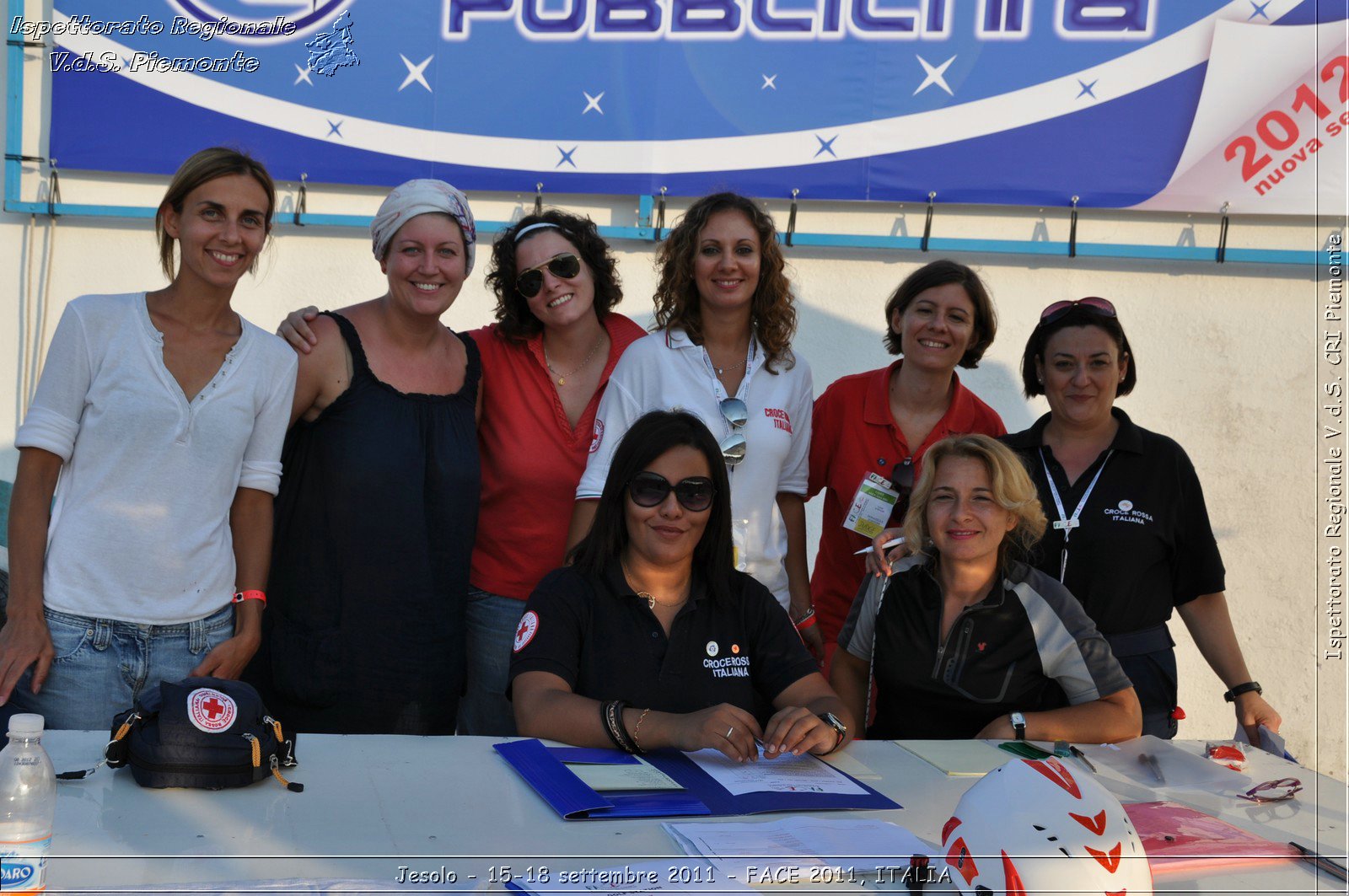 Jesolo - 15-18 settembre 2011 - FACE 2011, ITALIA -  Croce Rossa Italiana - Ispettorato Regionale Volontari del Soccorso Piemonte