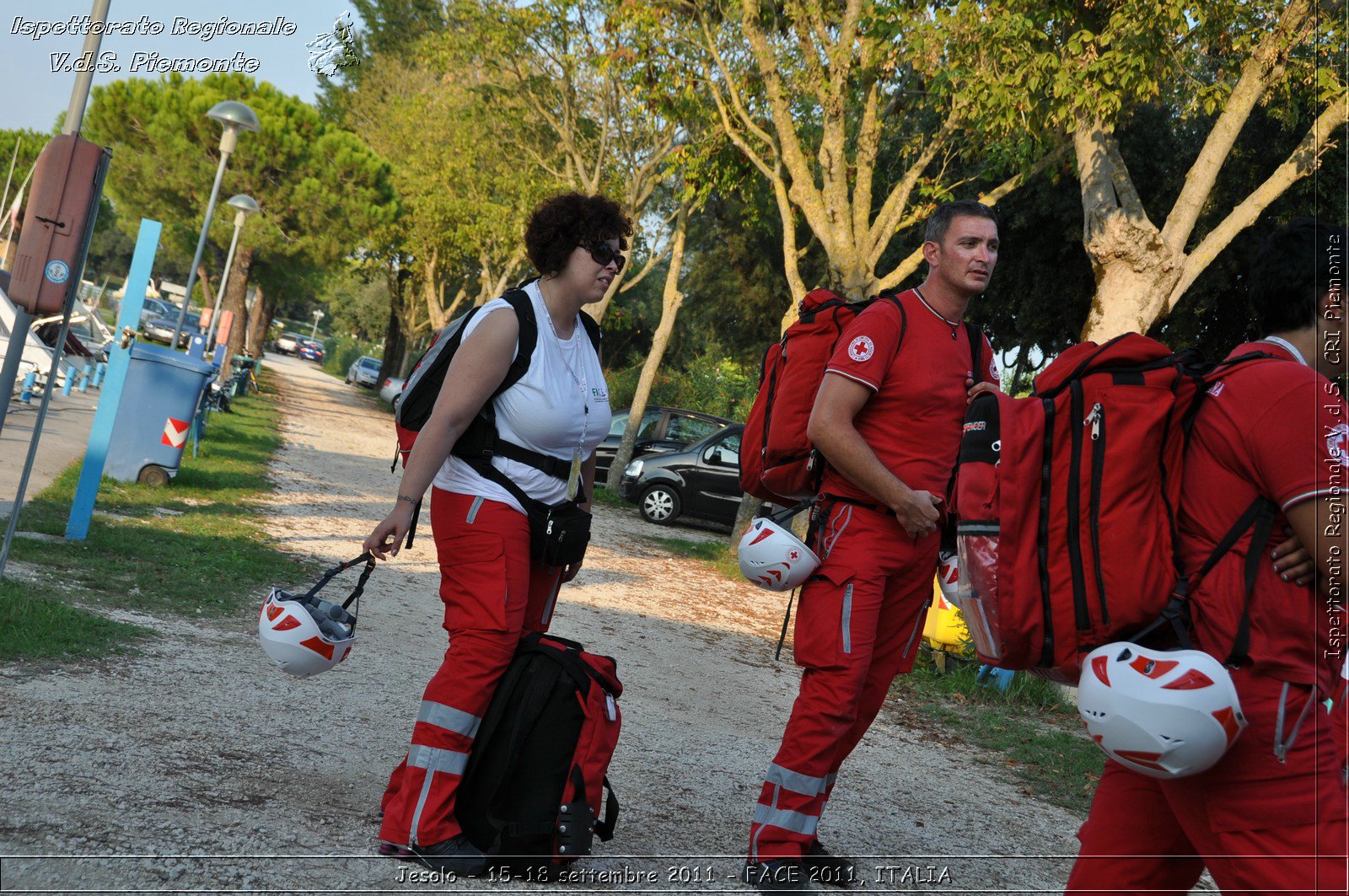 Jesolo - 15-18 settembre 2011 - FACE 2011, ITALIA -  Croce Rossa Italiana - Ispettorato Regionale Volontari del Soccorso Piemonte