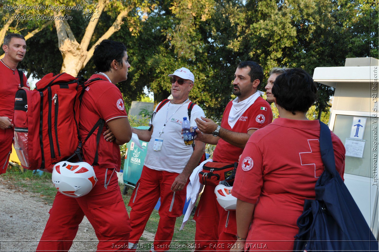 Jesolo - 15-18 settembre 2011 - FACE 2011, ITALIA -  Croce Rossa Italiana - Ispettorato Regionale Volontari del Soccorso Piemonte