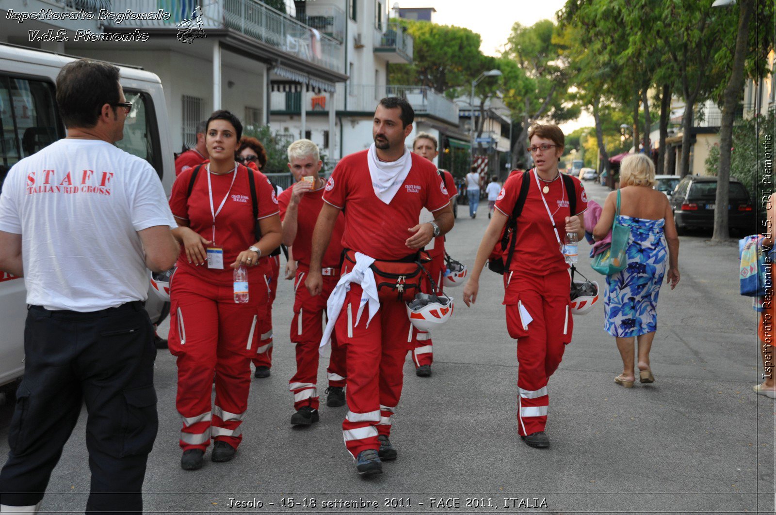 Jesolo - 15-18 settembre 2011 - FACE 2011, ITALIA -  Croce Rossa Italiana - Ispettorato Regionale Volontari del Soccorso Piemonte