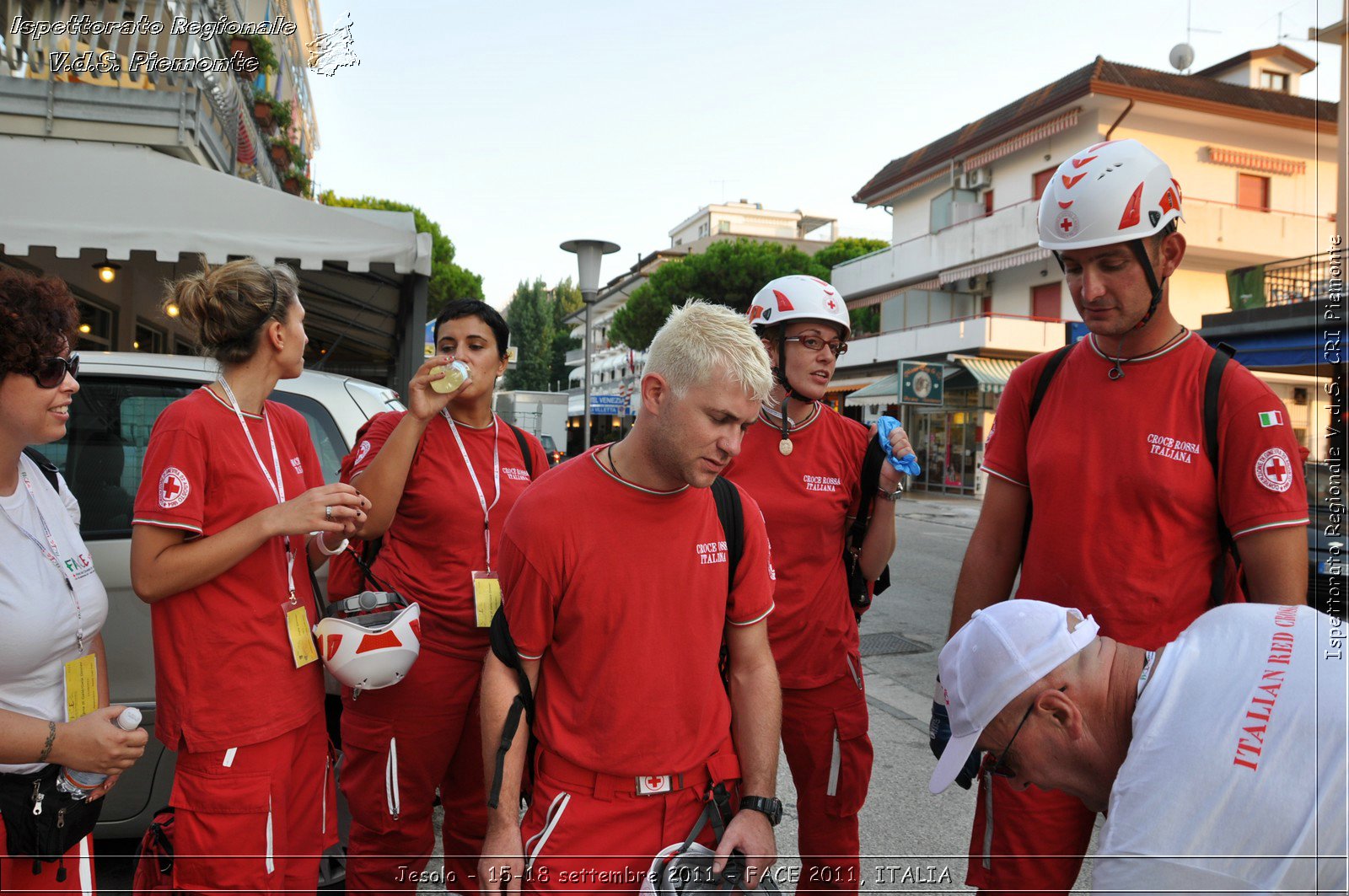 Jesolo - 15-18 settembre 2011 - FACE 2011, ITALIA -  Croce Rossa Italiana - Ispettorato Regionale Volontari del Soccorso Piemonte