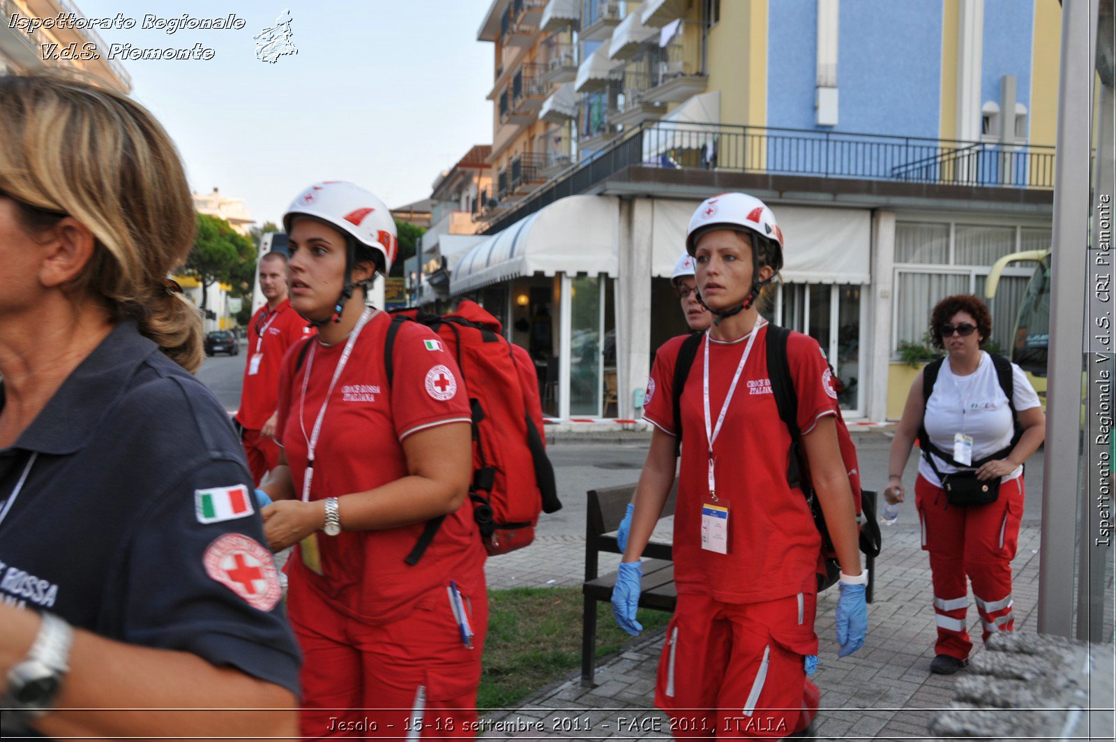 Jesolo - 15-18 settembre 2011 - FACE 2011, ITALIA -  Croce Rossa Italiana - Ispettorato Regionale Volontari del Soccorso Piemonte