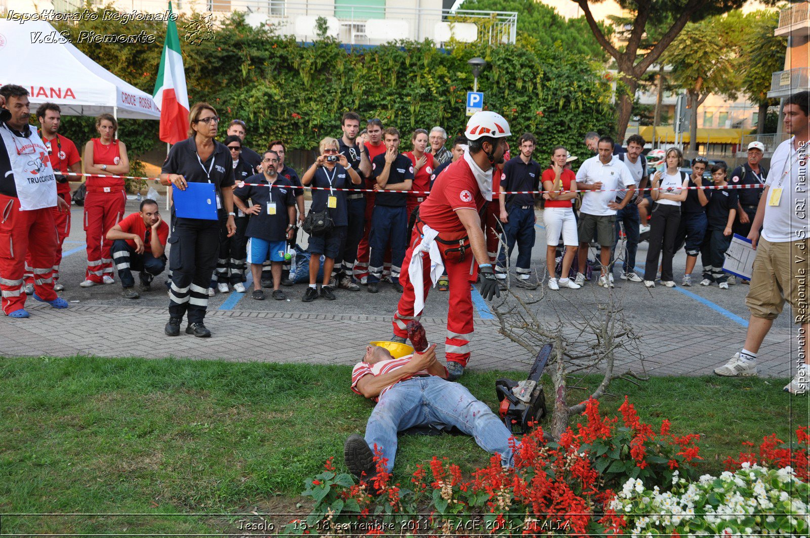 Jesolo - 15-18 settembre 2011 - FACE 2011, ITALIA -  Croce Rossa Italiana - Ispettorato Regionale Volontari del Soccorso Piemonte