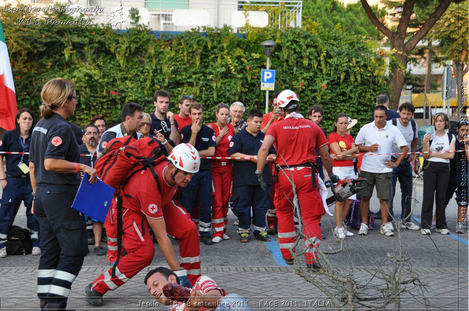 Jesolo - 15-18 settembre 2011 - FACE 2011, ITALIA -  Croce Rossa Italiana - Ispettorato Regionale Volontari del Soccorso Piemonte