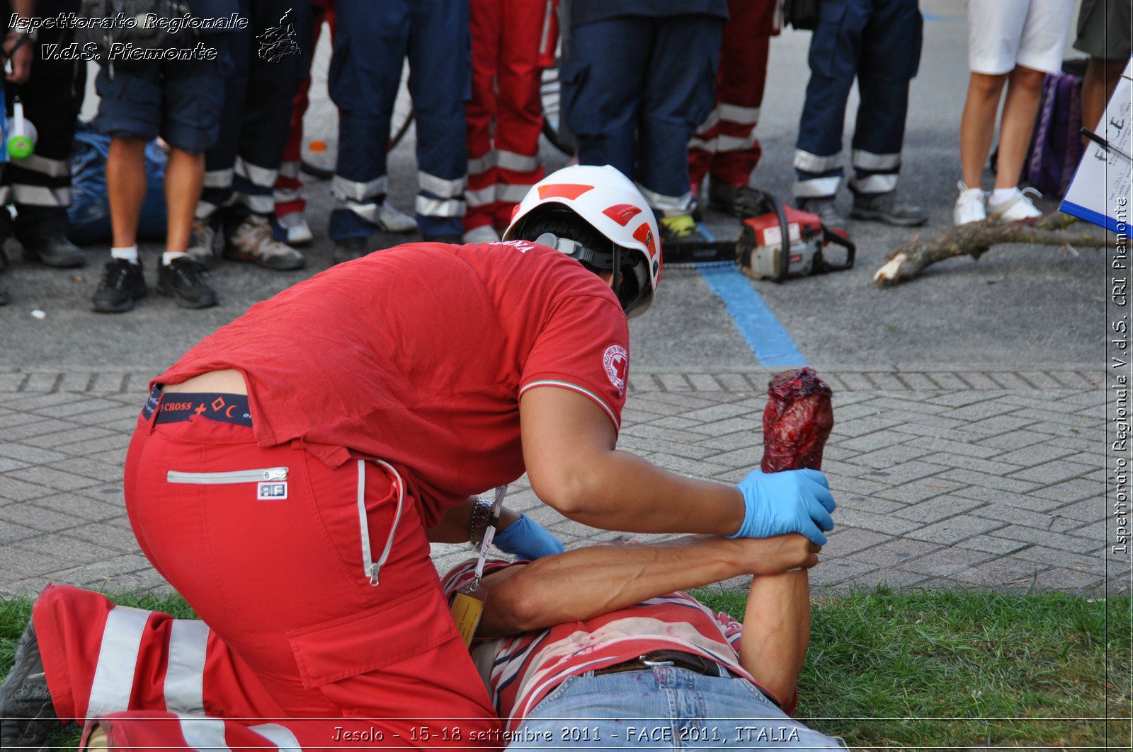 Jesolo - 15-18 settembre 2011 - FACE 2011, ITALIA -  Croce Rossa Italiana - Ispettorato Regionale Volontari del Soccorso Piemonte