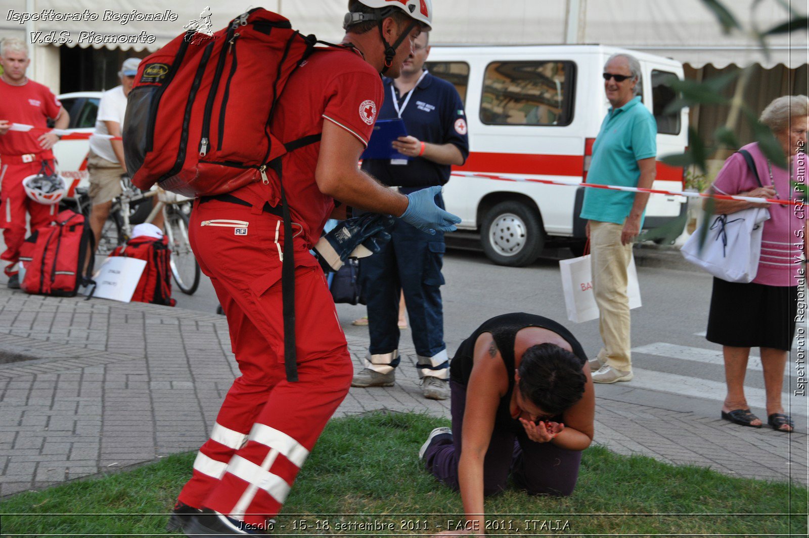 Jesolo - 15-18 settembre 2011 - FACE 2011, ITALIA -  Croce Rossa Italiana - Ispettorato Regionale Volontari del Soccorso Piemonte