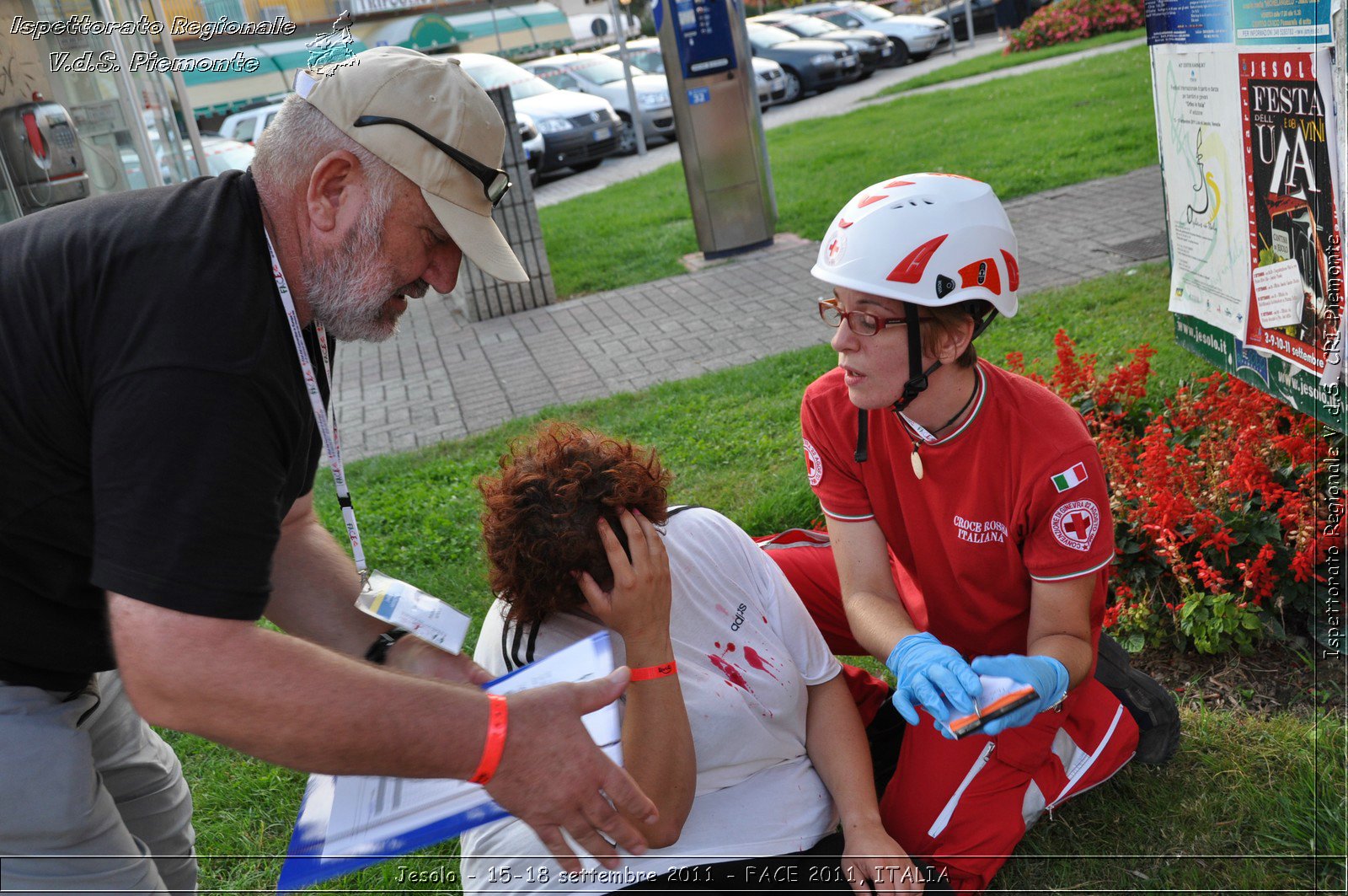 Jesolo - 15-18 settembre 2011 - FACE 2011, ITALIA -  Croce Rossa Italiana - Ispettorato Regionale Volontari del Soccorso Piemonte