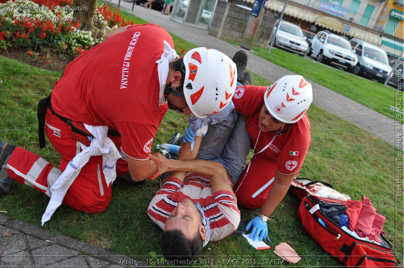 Jesolo - 15-18 settembre 2011 - FACE 2011, ITALIA -  Croce Rossa Italiana - Ispettorato Regionale Volontari del Soccorso Piemonte