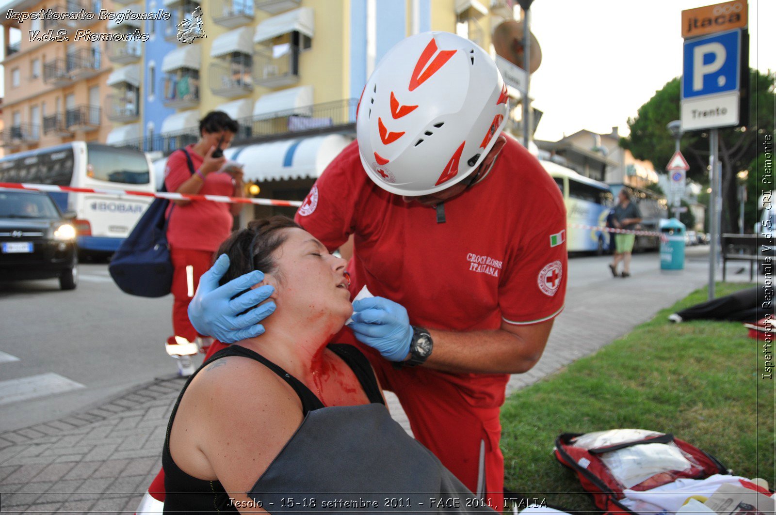 Jesolo - 15-18 settembre 2011 - FACE 2011, ITALIA -  Croce Rossa Italiana - Ispettorato Regionale Volontari del Soccorso Piemonte