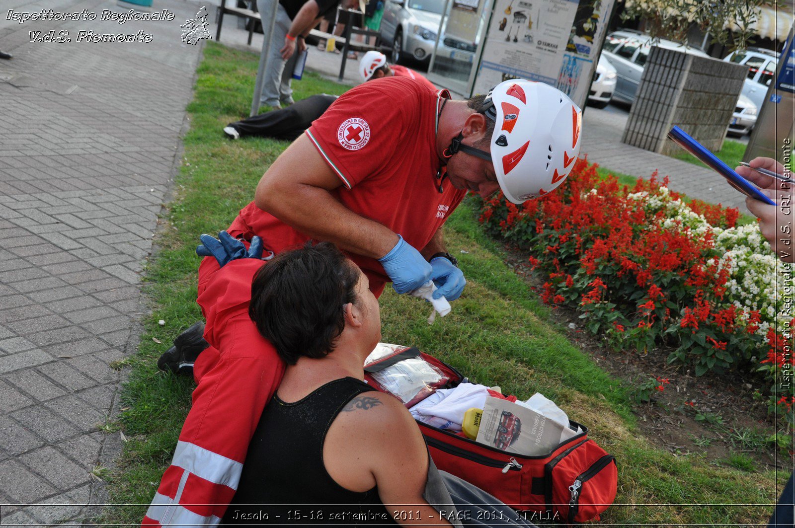 Jesolo - 15-18 settembre 2011 - FACE 2011, ITALIA -  Croce Rossa Italiana - Ispettorato Regionale Volontari del Soccorso Piemonte