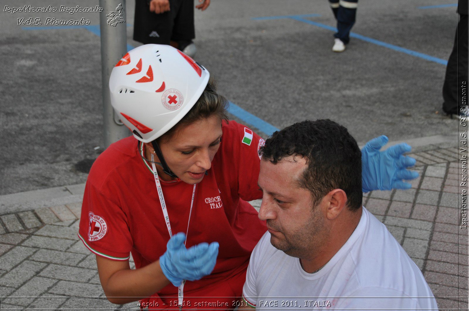 Jesolo - 15-18 settembre 2011 - FACE 2011, ITALIA -  Croce Rossa Italiana - Ispettorato Regionale Volontari del Soccorso Piemonte