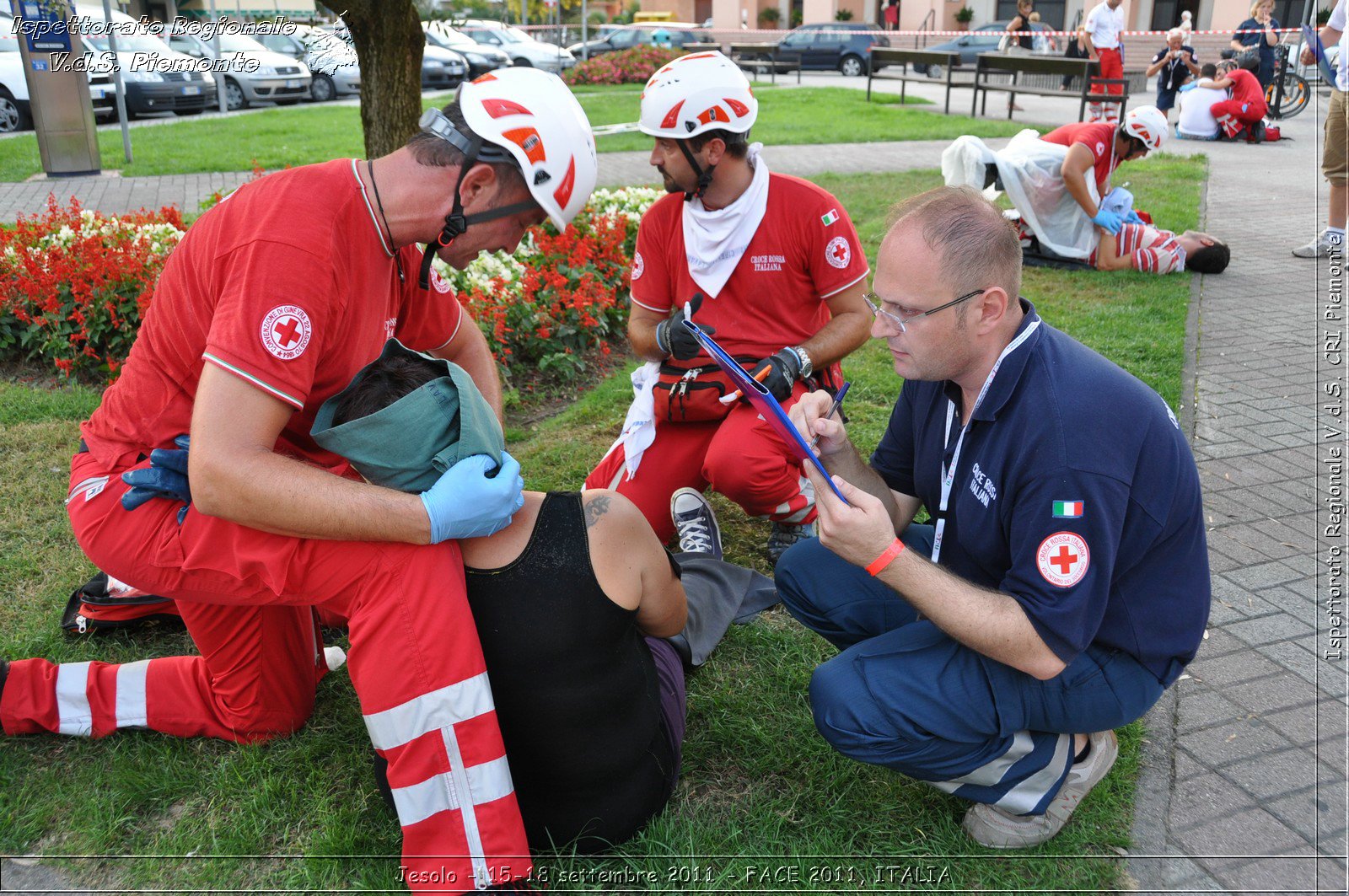 Jesolo - 15-18 settembre 2011 - FACE 2011, ITALIA -  Croce Rossa Italiana - Ispettorato Regionale Volontari del Soccorso Piemonte