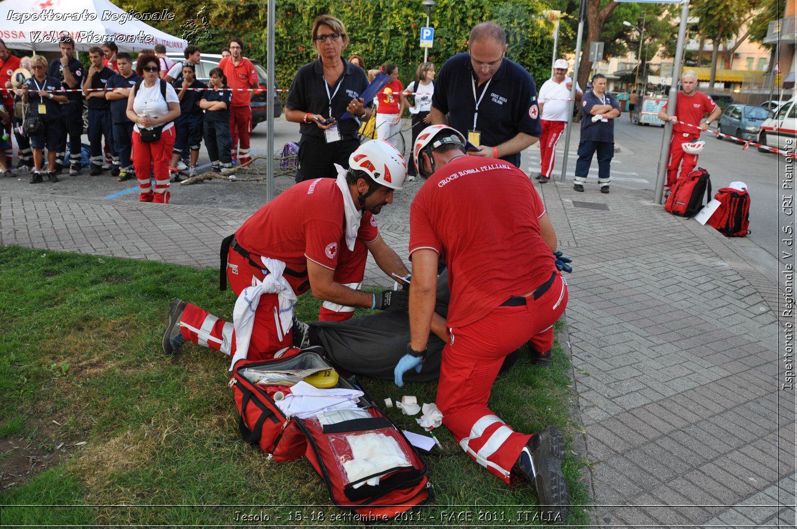 Jesolo - 15-18 settembre 2011 - FACE 2011, ITALIA -  Croce Rossa Italiana - Ispettorato Regionale Volontari del Soccorso Piemonte