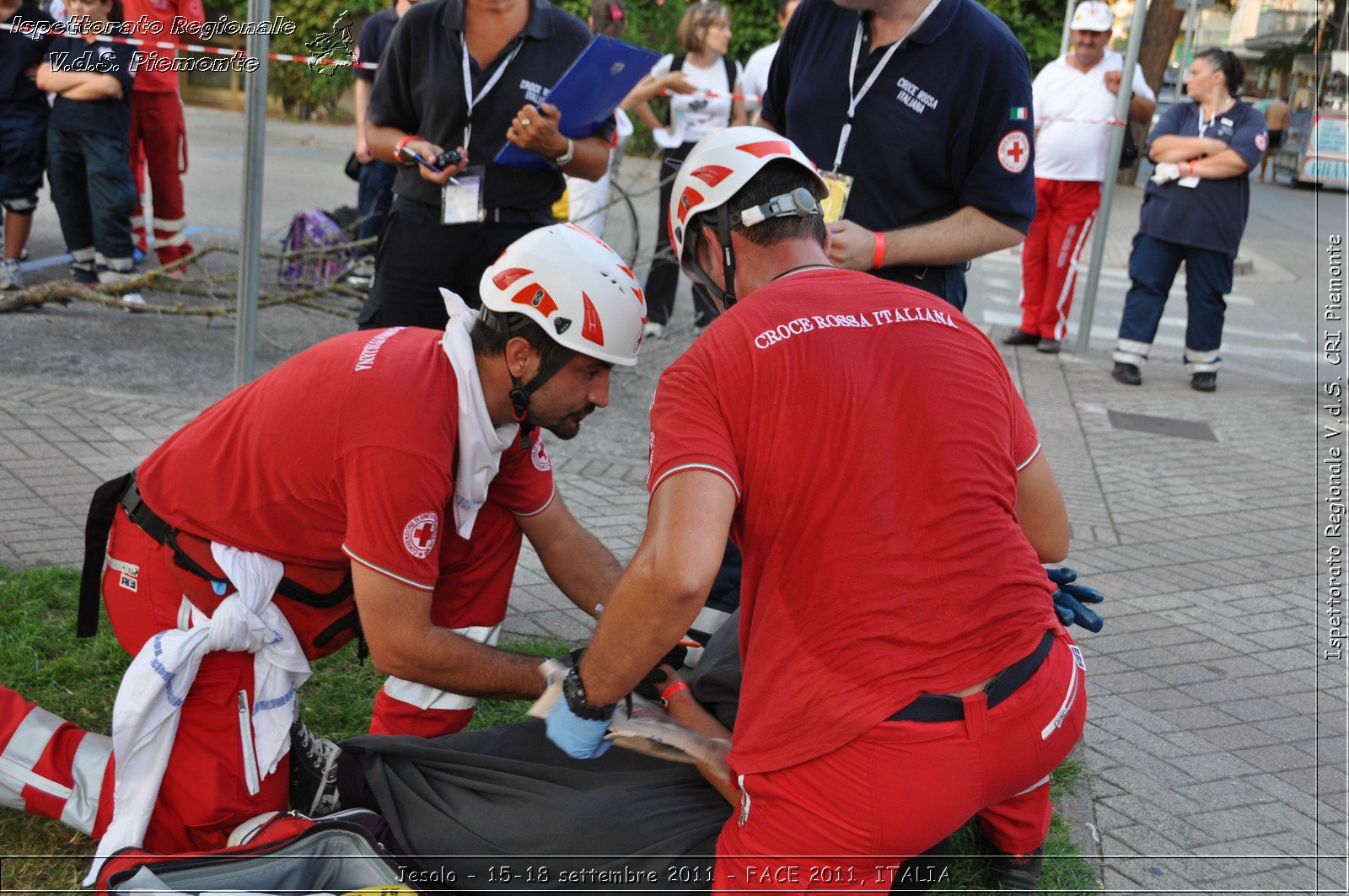 Jesolo - 15-18 settembre 2011 - FACE 2011, ITALIA -  Croce Rossa Italiana - Ispettorato Regionale Volontari del Soccorso Piemonte