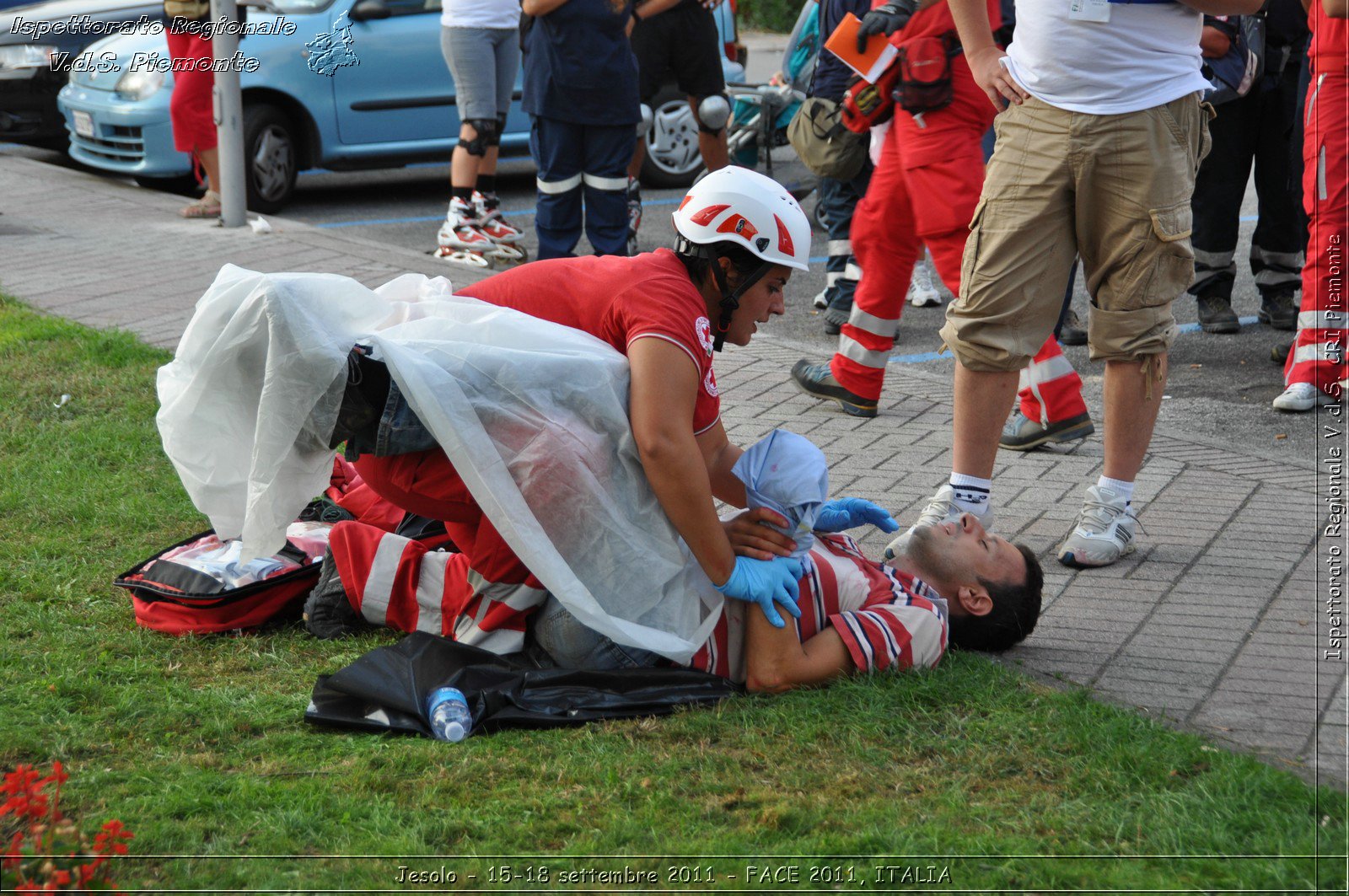 Jesolo - 15-18 settembre 2011 - FACE 2011, ITALIA -  Croce Rossa Italiana - Ispettorato Regionale Volontari del Soccorso Piemonte