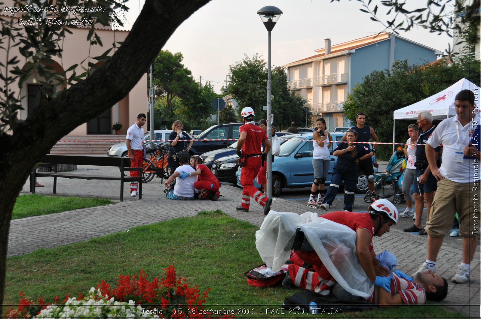 Jesolo - 15-18 settembre 2011 - FACE 2011, ITALIA -  Croce Rossa Italiana - Ispettorato Regionale Volontari del Soccorso Piemonte