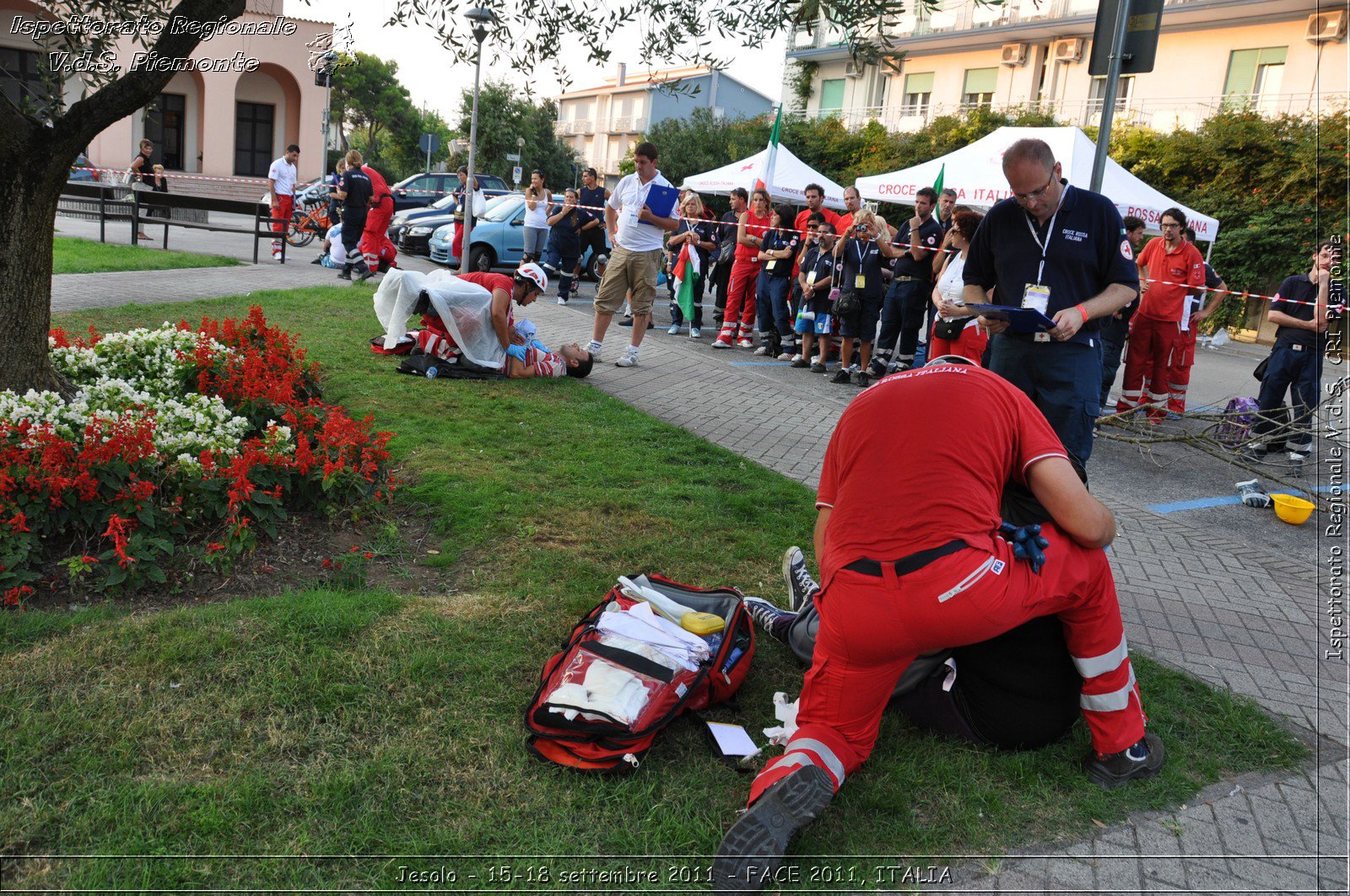 Jesolo - 15-18 settembre 2011 - FACE 2011, ITALIA -  Croce Rossa Italiana - Ispettorato Regionale Volontari del Soccorso Piemonte