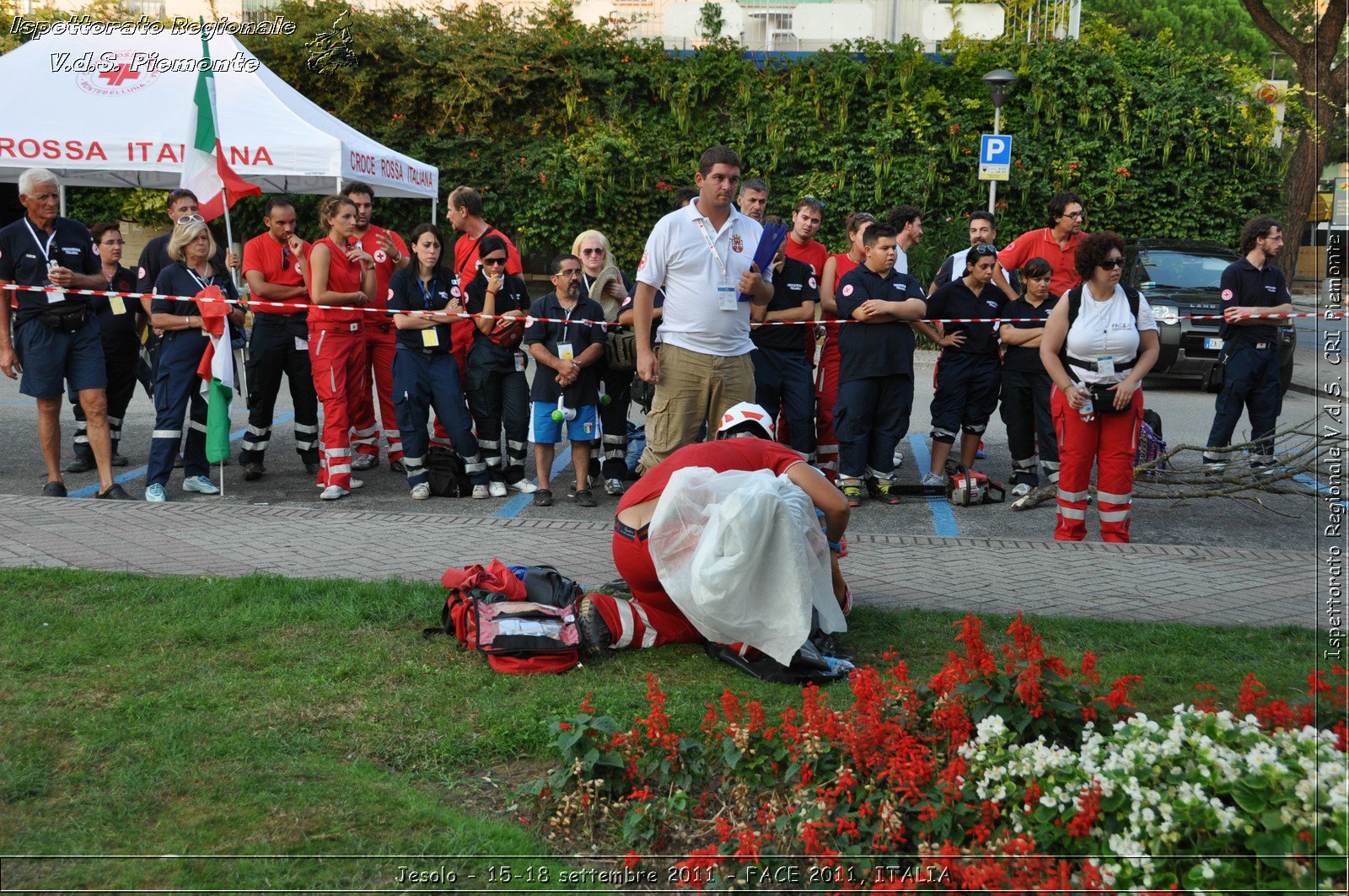 Jesolo - 15-18 settembre 2011 - FACE 2011, ITALIA -  Croce Rossa Italiana - Ispettorato Regionale Volontari del Soccorso Piemonte