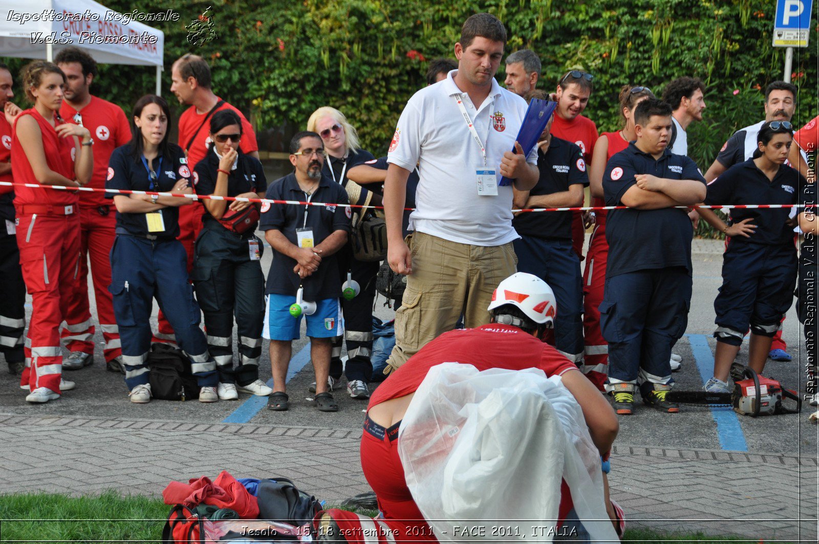 Jesolo - 15-18 settembre 2011 - FACE 2011, ITALIA -  Croce Rossa Italiana - Ispettorato Regionale Volontari del Soccorso Piemonte