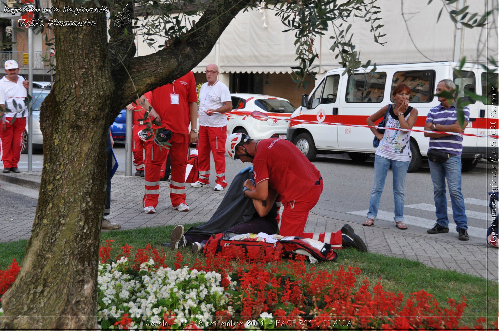 Jesolo - 15-18 settembre 2011 - FACE 2011, ITALIA -  Croce Rossa Italiana - Ispettorato Regionale Volontari del Soccorso Piemonte