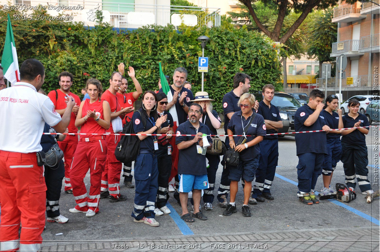 Jesolo - 15-18 settembre 2011 - FACE 2011, ITALIA -  Croce Rossa Italiana - Ispettorato Regionale Volontari del Soccorso Piemonte