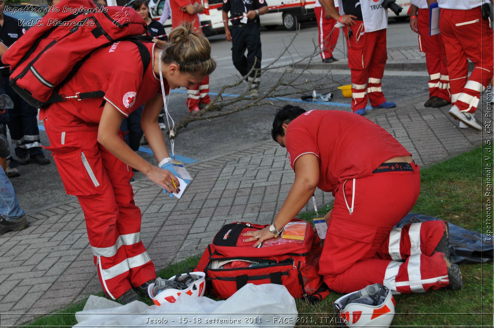 Jesolo - 15-18 settembre 2011 - FACE 2011, ITALIA -  Croce Rossa Italiana - Ispettorato Regionale Volontari del Soccorso Piemonte