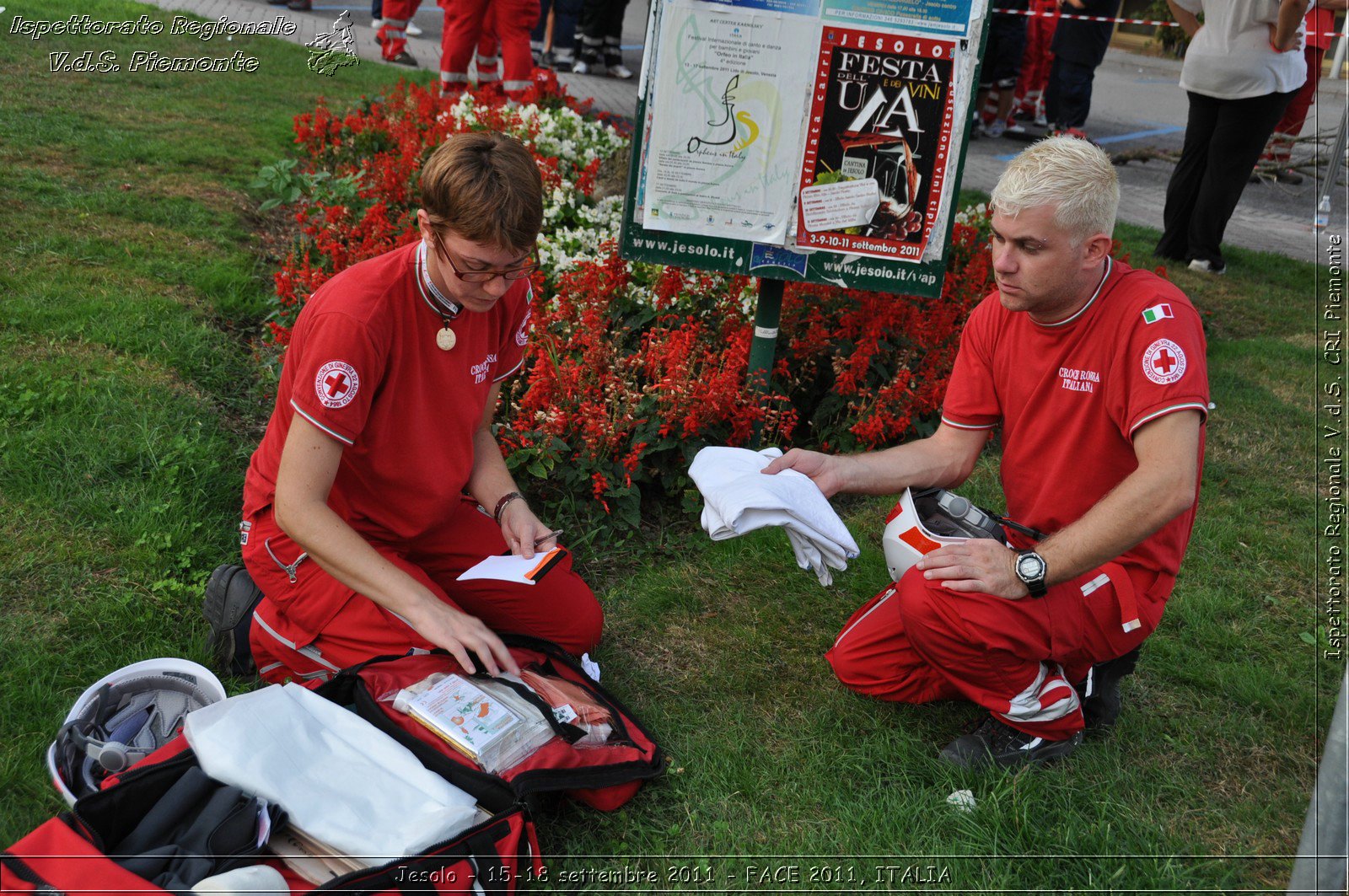 Jesolo - 15-18 settembre 2011 - FACE 2011, ITALIA -  Croce Rossa Italiana - Ispettorato Regionale Volontari del Soccorso Piemonte