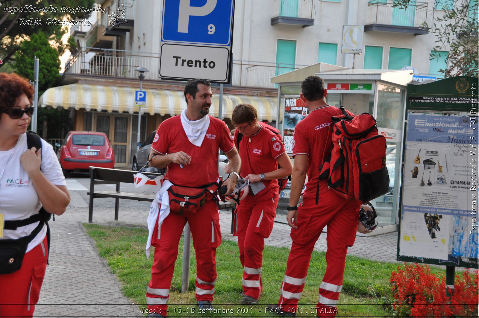 Jesolo - 15-18 settembre 2011 - FACE 2011, ITALIA -  Croce Rossa Italiana - Ispettorato Regionale Volontari del Soccorso Piemonte