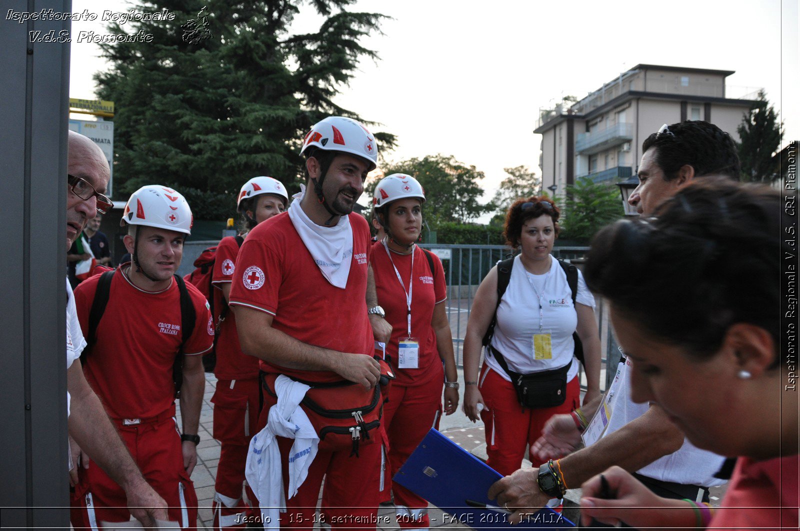 Jesolo - 15-18 settembre 2011 - FACE 2011, ITALIA -  Croce Rossa Italiana - Ispettorato Regionale Volontari del Soccorso Piemonte