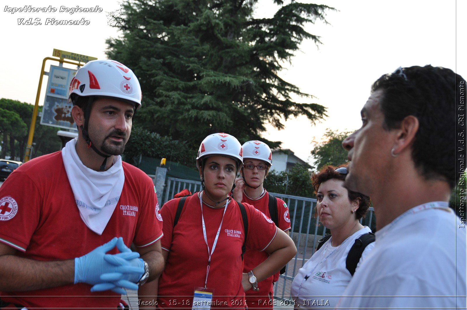 Jesolo - 15-18 settembre 2011 - FACE 2011, ITALIA -  Croce Rossa Italiana - Ispettorato Regionale Volontari del Soccorso Piemonte