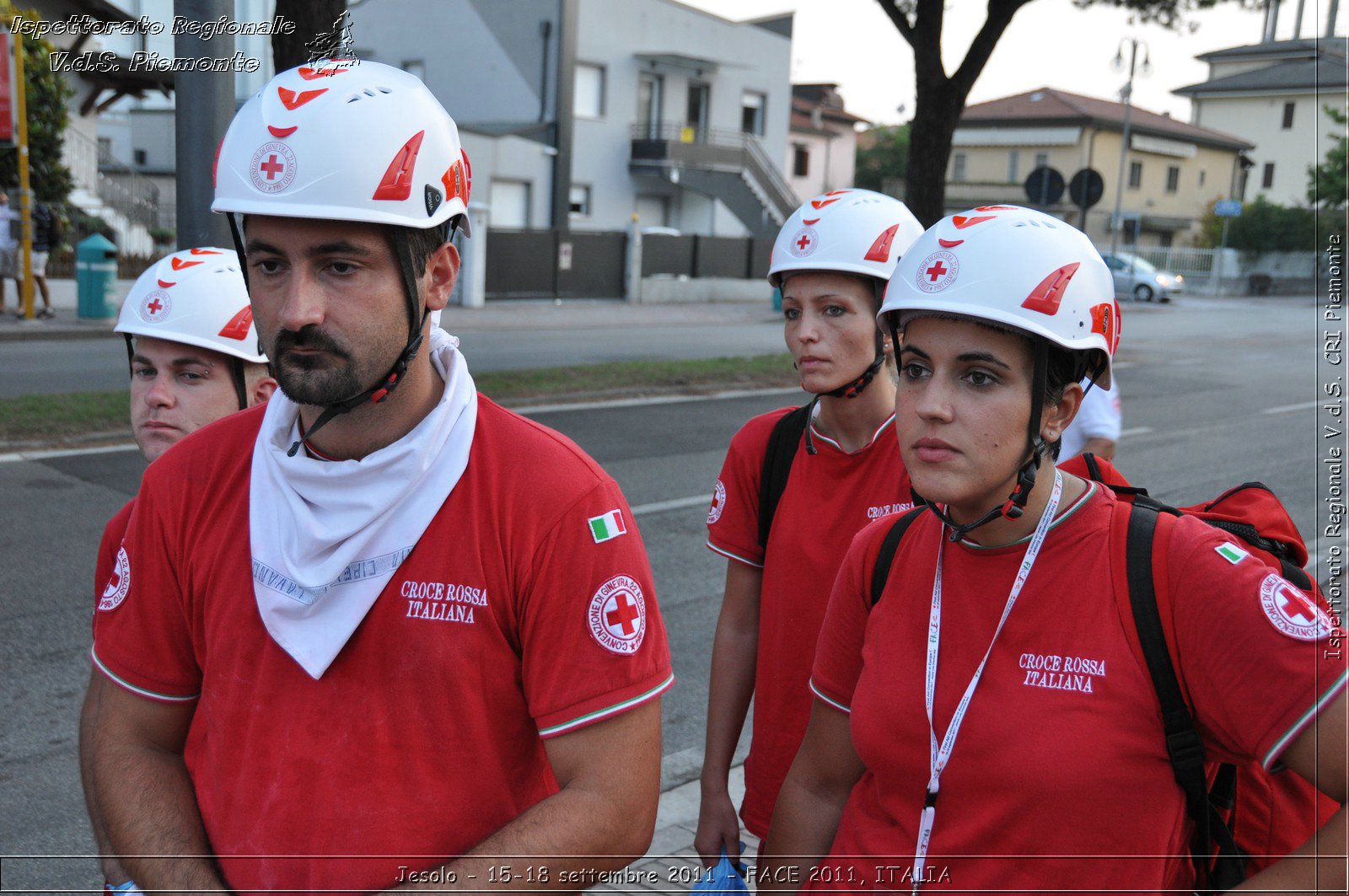 Jesolo - 15-18 settembre 2011 - FACE 2011, ITALIA -  Croce Rossa Italiana - Ispettorato Regionale Volontari del Soccorso Piemonte