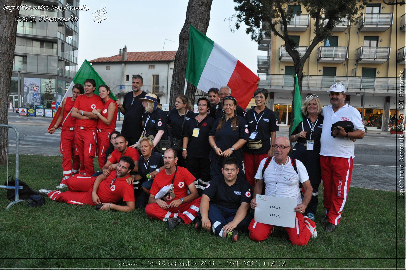 Jesolo - 15-18 settembre 2011 - FACE 2011, ITALIA -  Croce Rossa Italiana - Ispettorato Regionale Volontari del Soccorso Piemonte