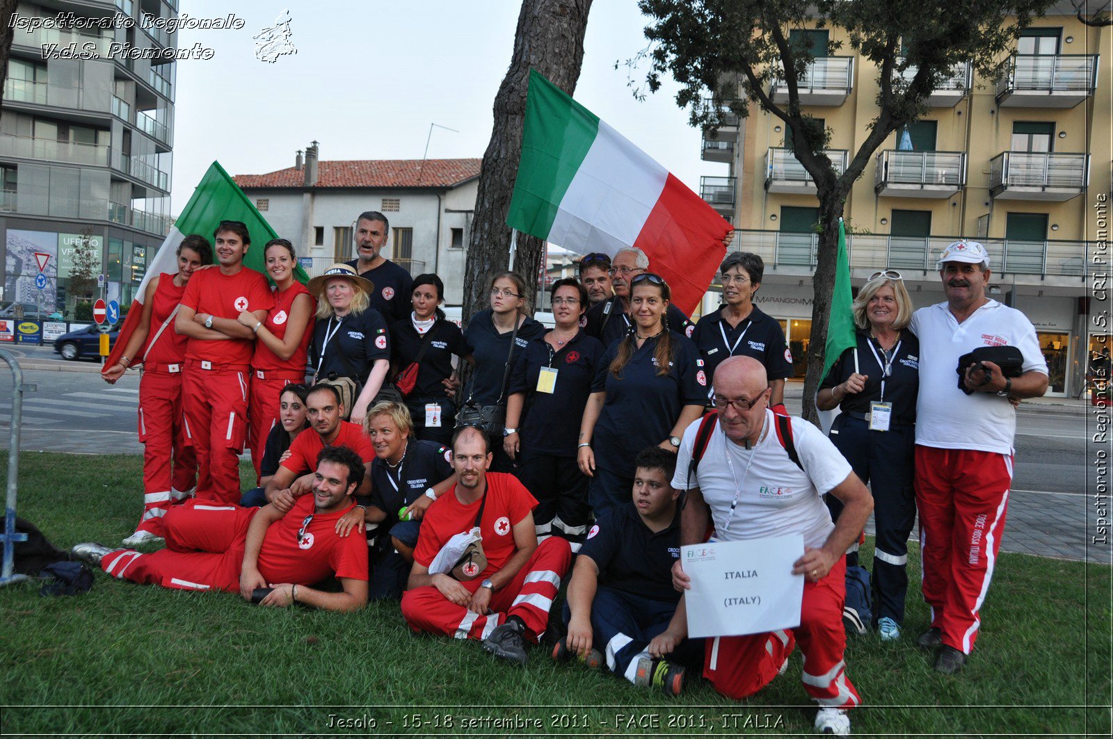 Jesolo - 15-18 settembre 2011 - FACE 2011, ITALIA -  Croce Rossa Italiana - Ispettorato Regionale Volontari del Soccorso Piemonte