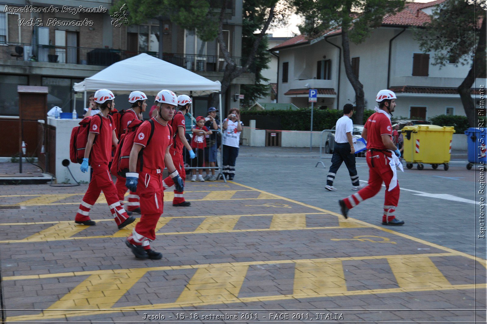 Jesolo - 15-18 settembre 2011 - FACE 2011, ITALIA -  Croce Rossa Italiana - Ispettorato Regionale Volontari del Soccorso Piemonte