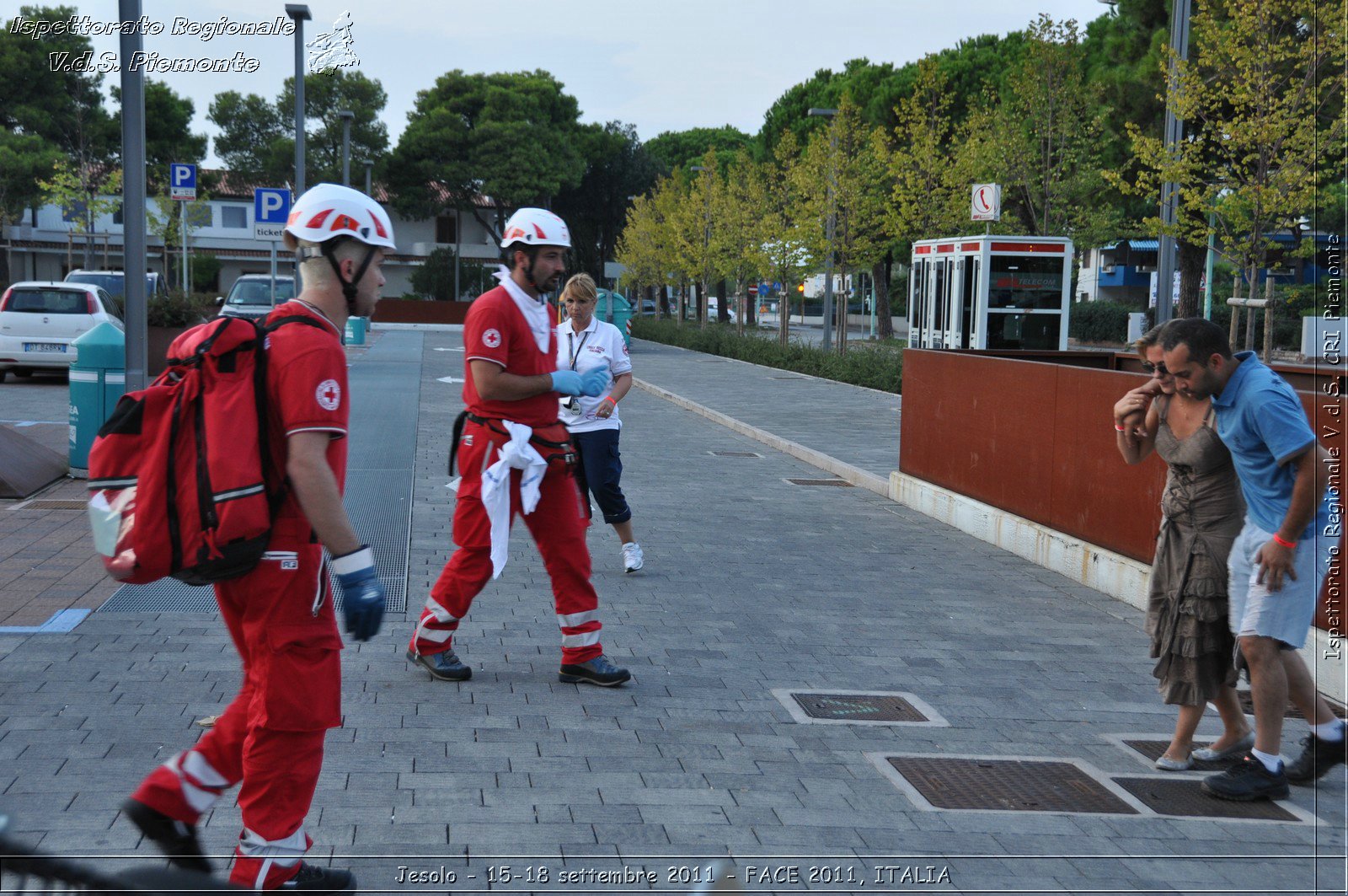 Jesolo - 15-18 settembre 2011 - FACE 2011, ITALIA -  Croce Rossa Italiana - Ispettorato Regionale Volontari del Soccorso Piemonte