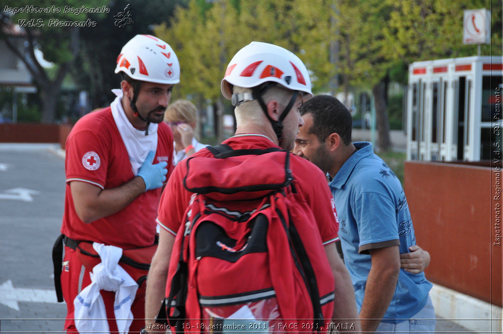 Jesolo - 15-18 settembre 2011 - FACE 2011, ITALIA -  Croce Rossa Italiana - Ispettorato Regionale Volontari del Soccorso Piemonte