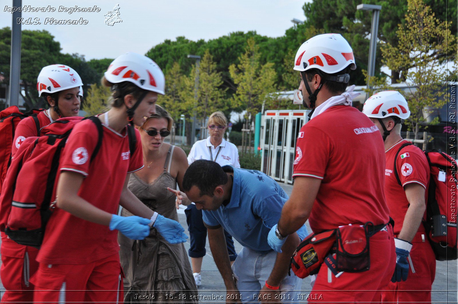 Jesolo - 15-18 settembre 2011 - FACE 2011, ITALIA -  Croce Rossa Italiana - Ispettorato Regionale Volontari del Soccorso Piemonte