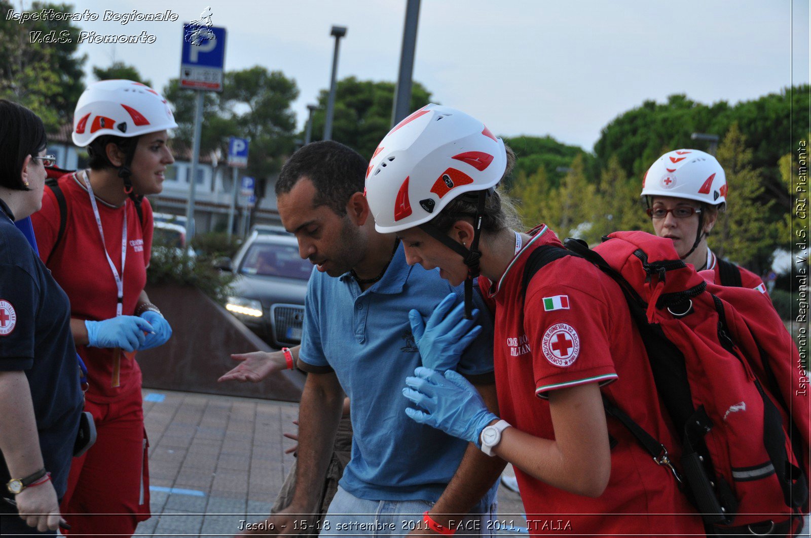 Jesolo - 15-18 settembre 2011 - FACE 2011, ITALIA -  Croce Rossa Italiana - Ispettorato Regionale Volontari del Soccorso Piemonte