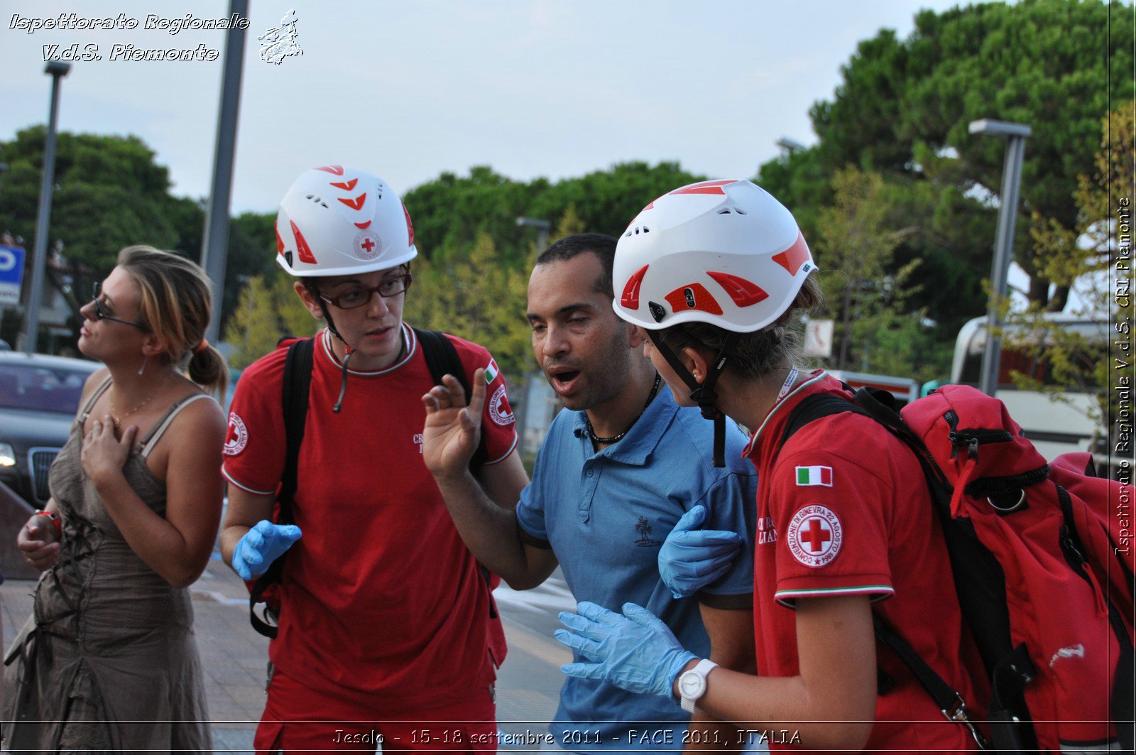 Jesolo - 15-18 settembre 2011 - FACE 2011, ITALIA -  Croce Rossa Italiana - Ispettorato Regionale Volontari del Soccorso Piemonte