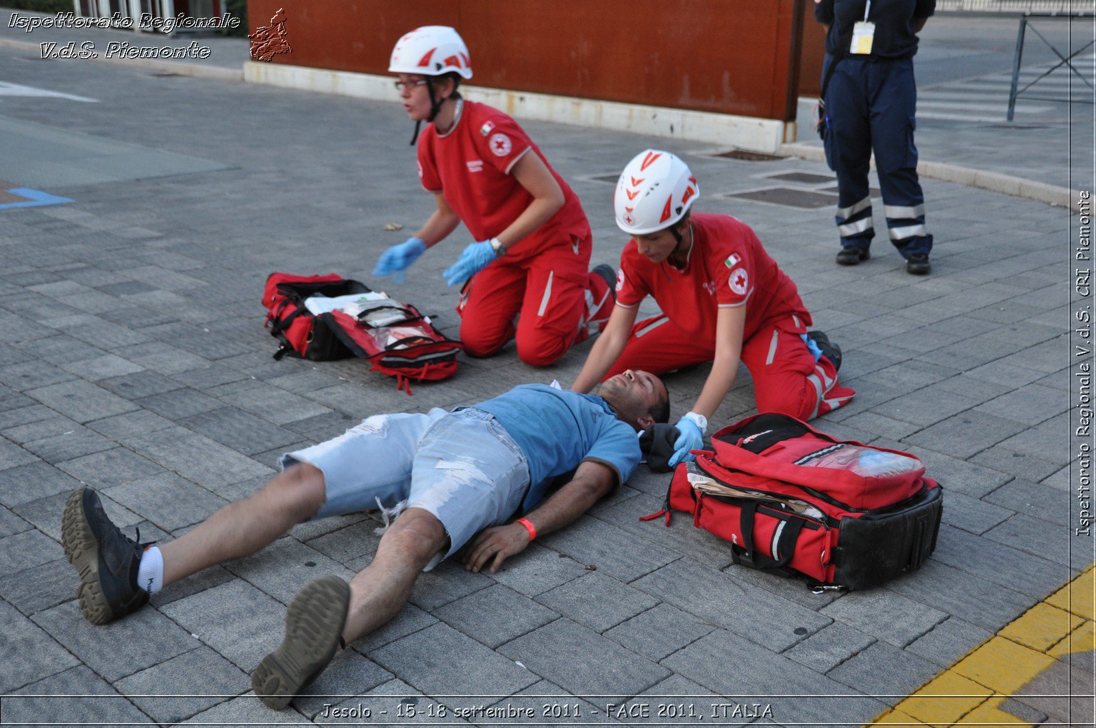 Jesolo - 15-18 settembre 2011 - FACE 2011, ITALIA -  Croce Rossa Italiana - Ispettorato Regionale Volontari del Soccorso Piemonte